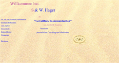 Desktop Screenshot of gewaltfrei-kommunizieren.de